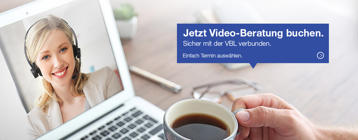 Nutzen Sie die Video-Beratung der VBL.